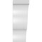 Ekena Millwork 3 1/2-in. W x 6-in. D x 10-in. H Funston Architectural Grade PVC Knee Brace BRCP035X06X10FST - alternate 2